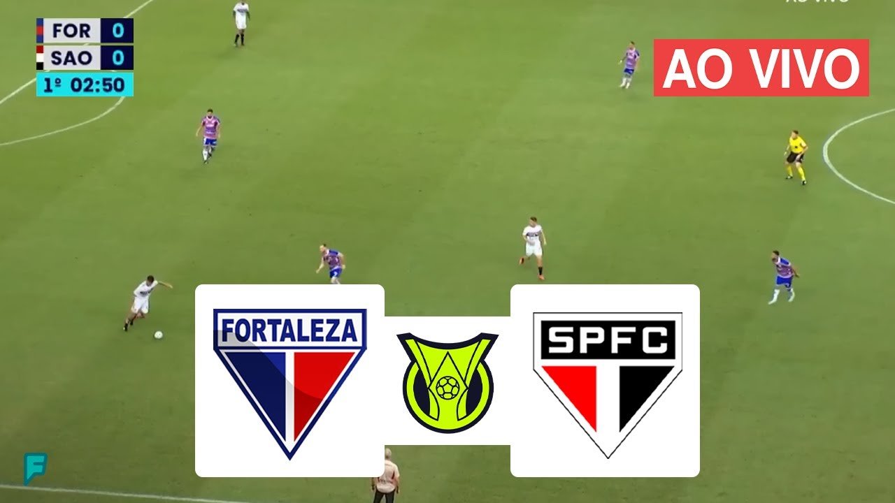 Só aqui no ondeassistir você não vai perder nenhum lance da partida entre Fortaleza e São Paulo grátis sem travamentos.